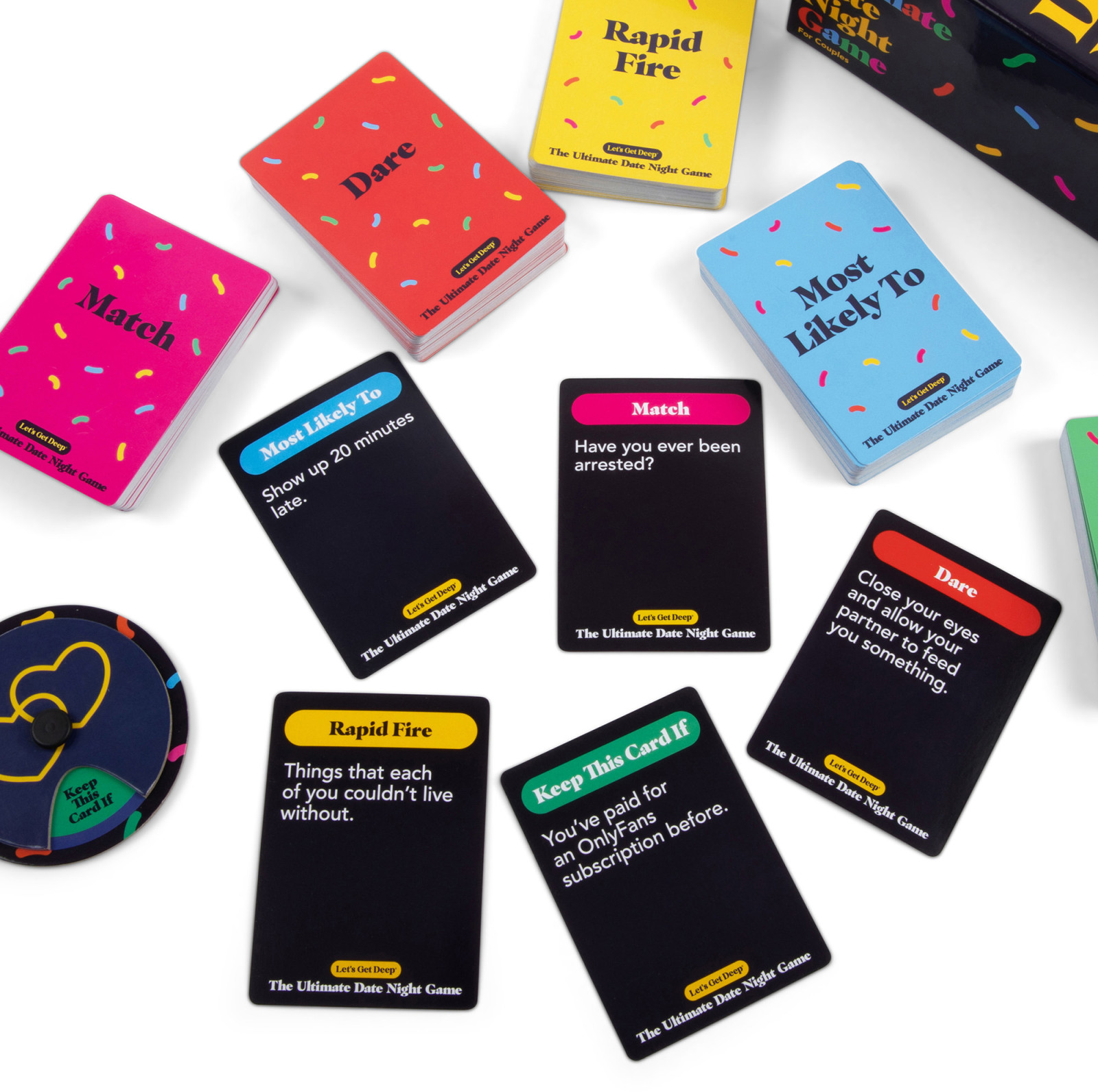 Lets Get Deep : The Ultimate Date Night Game